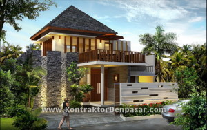 Desain Villa 250 m2 bpk Wira Kusuma Tabanan